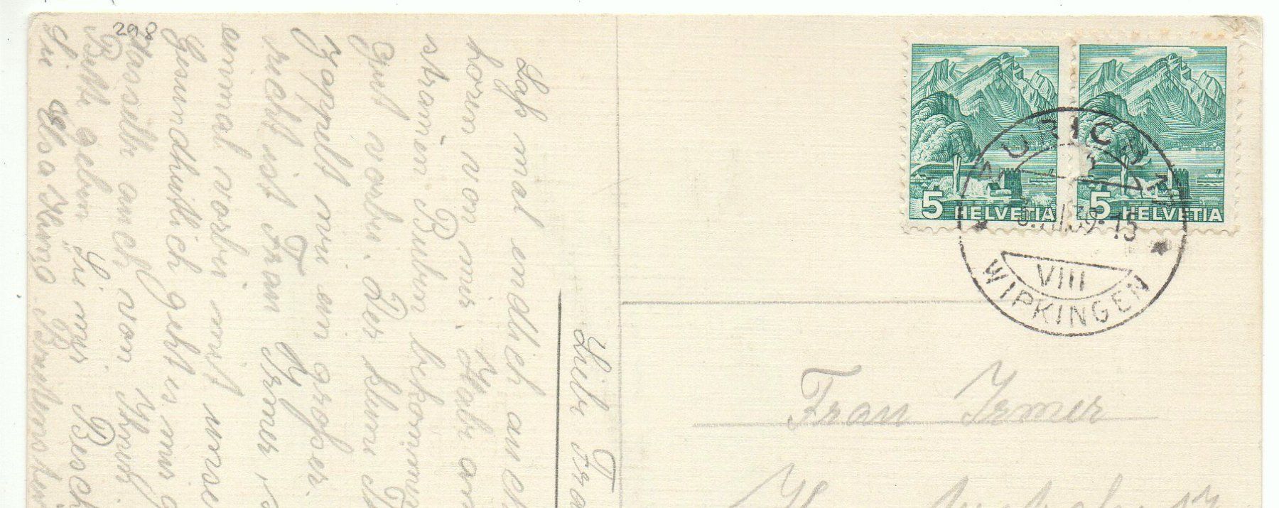 Cartoline postali: 3 Stk. Ansichtskarten ZÜRICH – Usato da Jona venduto da philajona 4