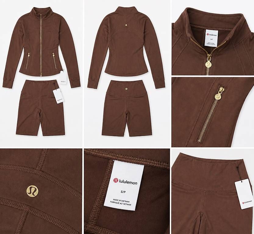 Top: LULULEMON MARRON – Usato da Zürich venduto da yyoosko.shop 1