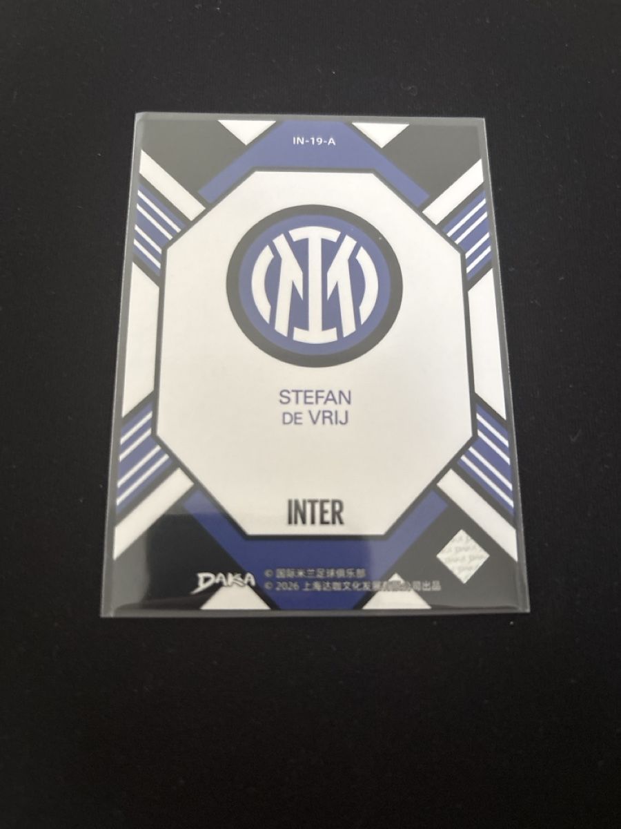 Sammelbilder & Trading cards: Inter Mailand - Stefan De Vrij - Daka – Gebraucht aus Kaiseraugst von Baum_12 1