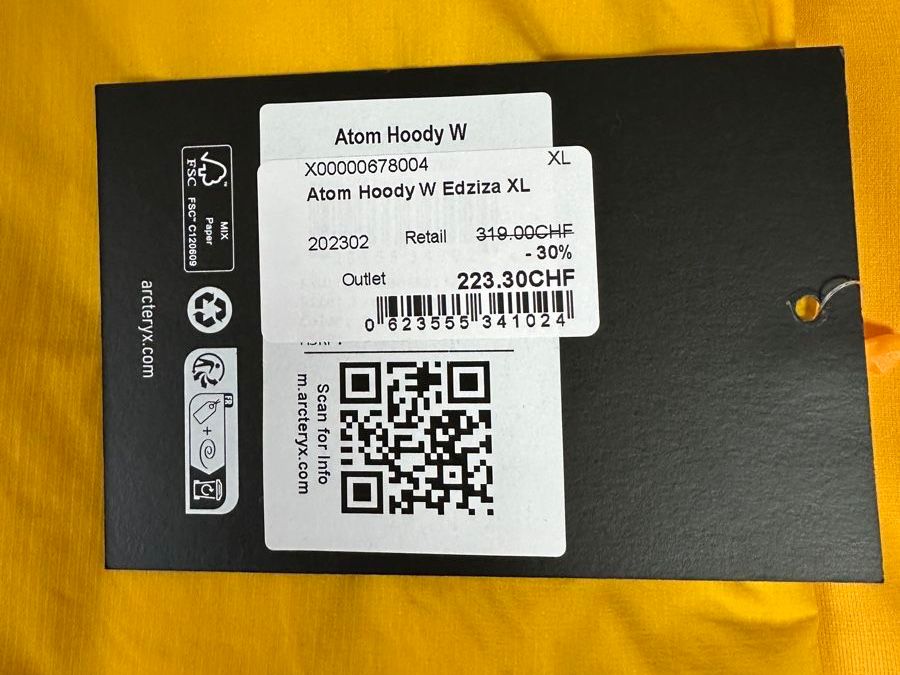 Arcteryx Giacche: Arctryx Jacke G L – Nuovo e nell'imballaggio originale da Maienfeld venduto da tobeyl2020 3