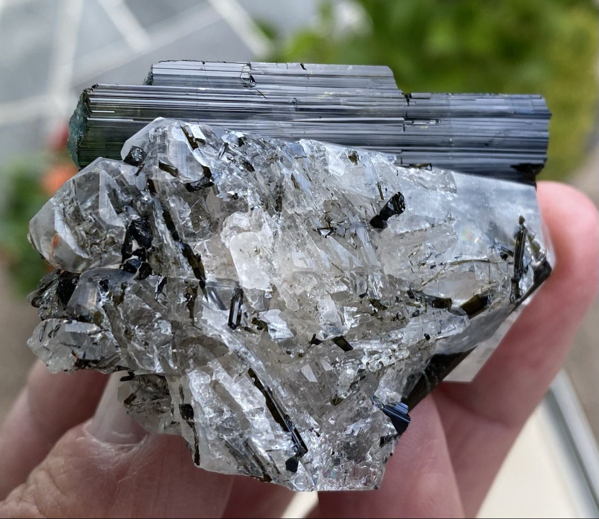 Minerali & Pietre curative: Top Turmalin auf Quarz Doppelender  – Usato da Selzach venduto da 321compac 5