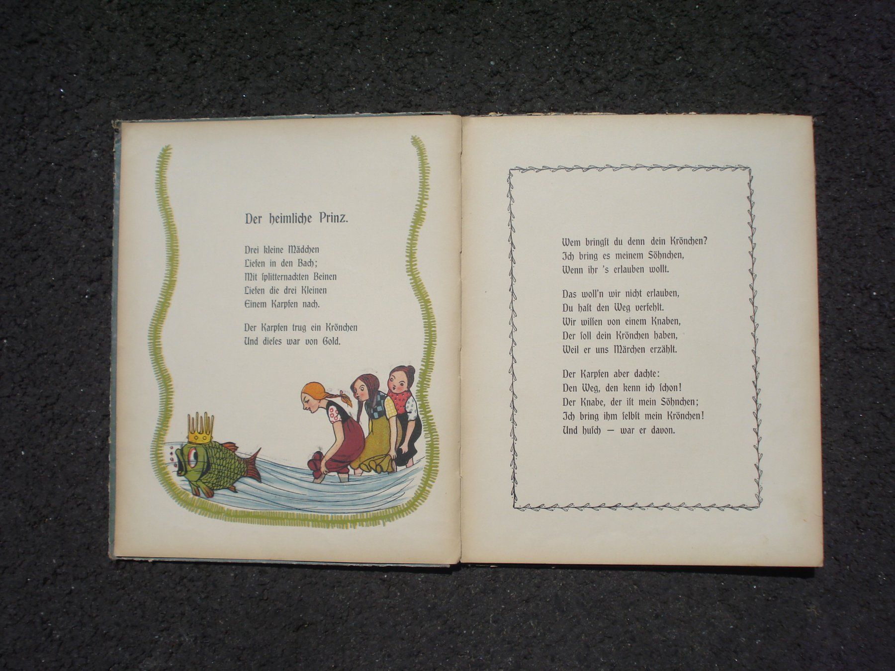 Bücher: Kinderbuch "Der Lustige Kindergarten" von 1907 – Gebraucht aus Basel von art.basel 3