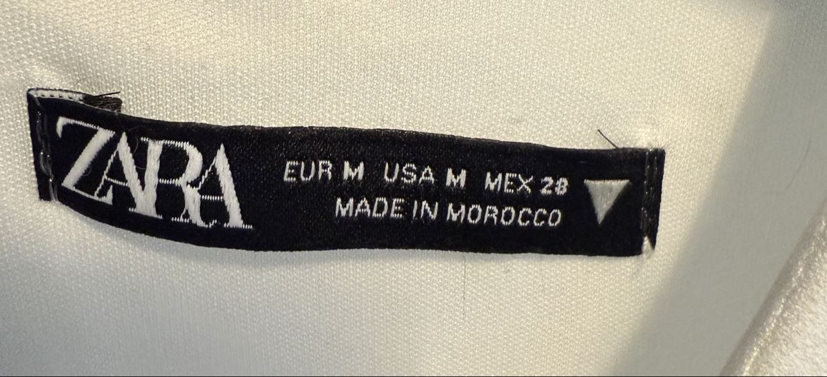 Zara Vestiti: Robe Zara à manches longues, blanche, taille M négociable – Nuovo (secondo la descrizione) da Sion venduto da bar_r96b 1