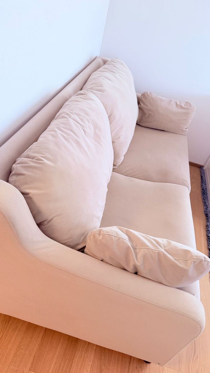 Divani: Gemütliches 3er-Sofa Beige – Usato da Wetzikon ZH venduto da sar_x68j