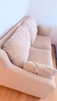 Gemütliches 3er-Sofa Beige