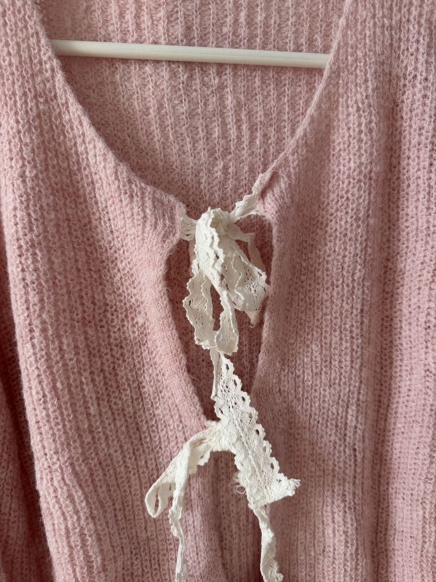 Pullover & Sweatshirts: Pink knitted Cardigan  – Neu (gemäss Beschreibung) aus Winterthur von LarissaChiara27 1