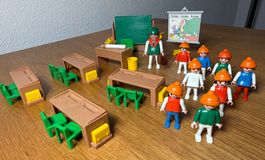 Vintage Playmobil Klassenzimmer (Set-Nummer 3522)