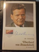 Eberhard von Brauchitsch- †2019 - Philswisskarte18x26cm