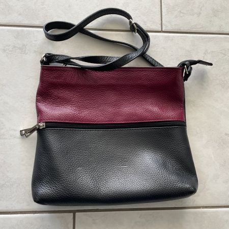 Umhängetasche Leder aus Italien
