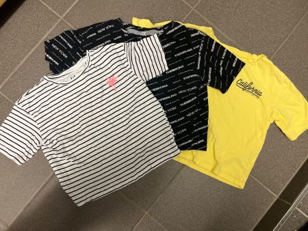 Mädchen T-shirt kurz Gr.146-152 11-12Y C&A 3st.