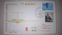 BOAC Zürich- Lusaka 05.11.1966