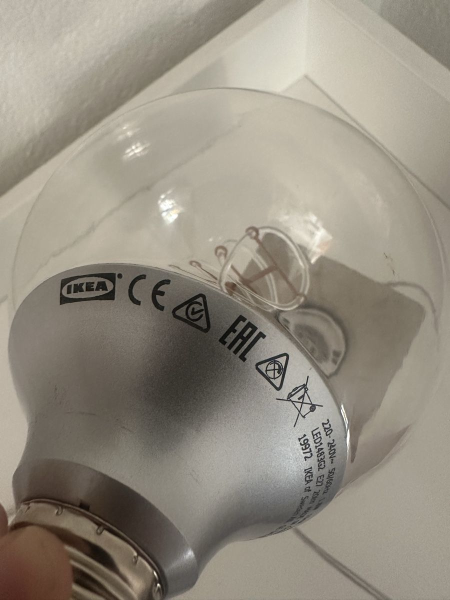 Lampen: Beton Tischlampe mit Edison Glühbirne – Gebraucht aus Liestal von esr_9y9c 2
