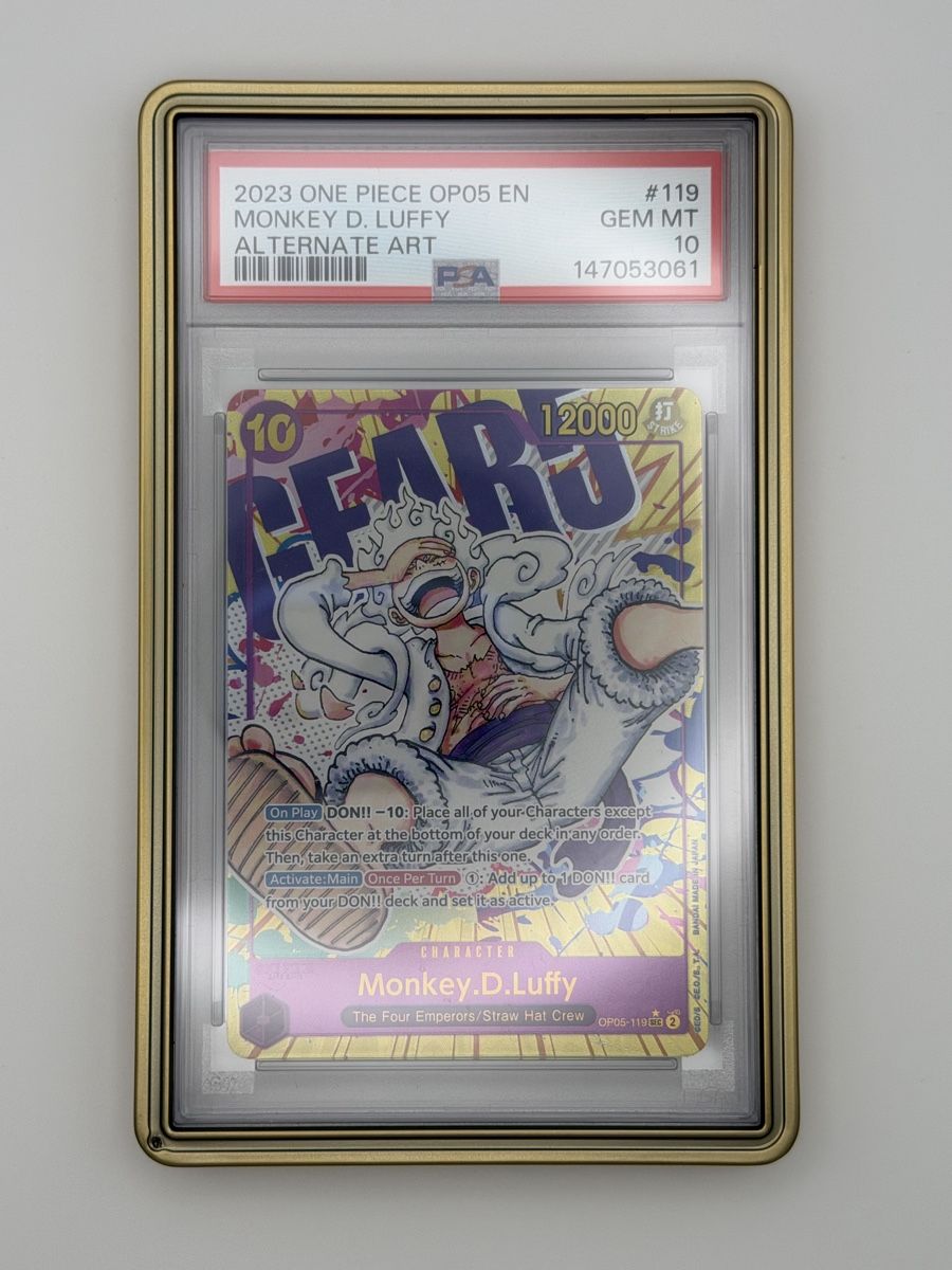 Bandai Sammelbilder & Trading cards: One Piece Monkey.D.Luffy OP05-119 PSA10 – Neu (gemäss Beschreibung) aus Uster von EDM1903