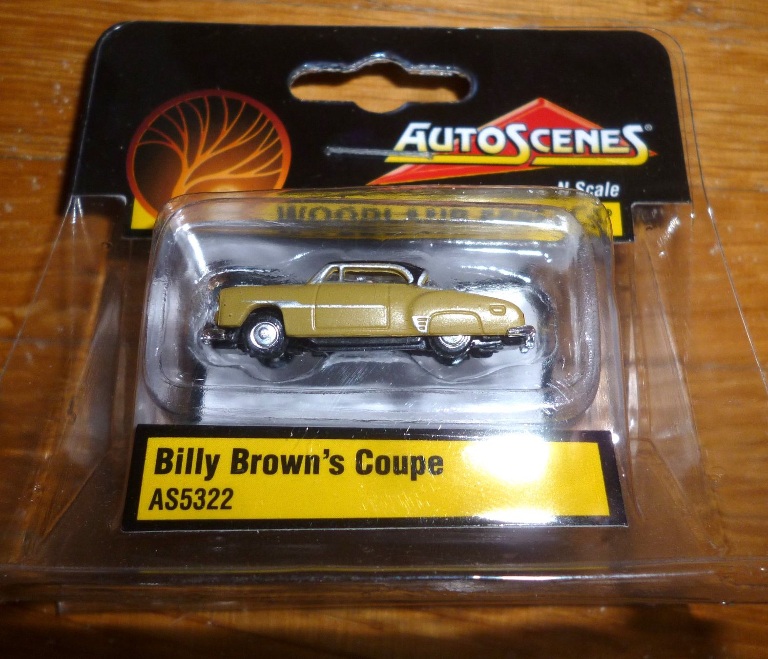 Modellini di ferrovie: Billy's brown coupe – Nuovo e nell'imballaggio originale da Langenthal venduto da Tbraunbaer