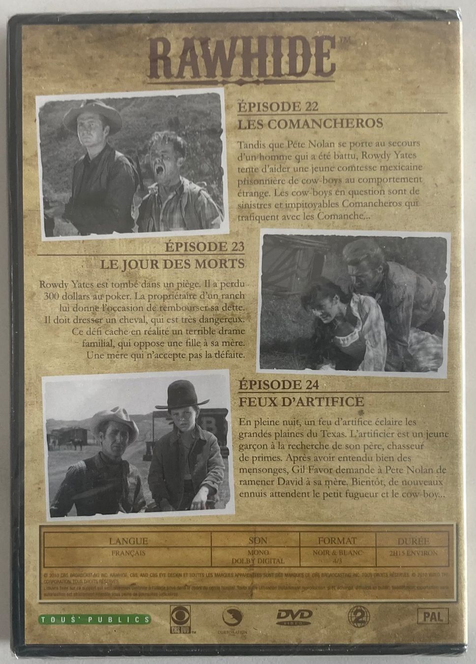 Tutti i DVDs: CLINT EASTWOOD - RAWHIDE N°8 – Usato da Poliez-Pittet venduto da Newtown-Records 4