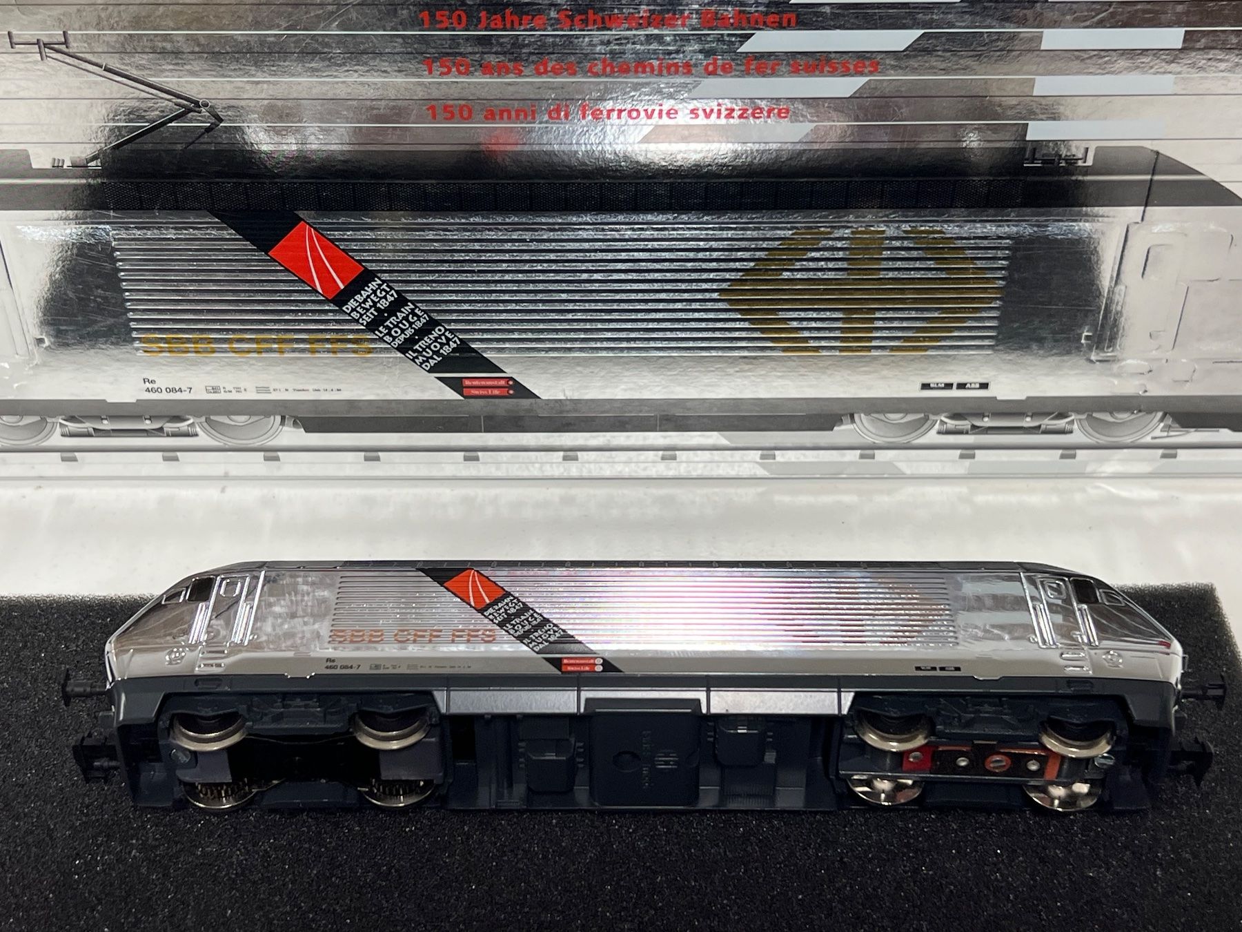 Hag Modellini di ferrovie: HAG Re 460 SBB-Jubi DC Nr.071 Analog – Usato da Neuenhof venduto da ludovicco 6