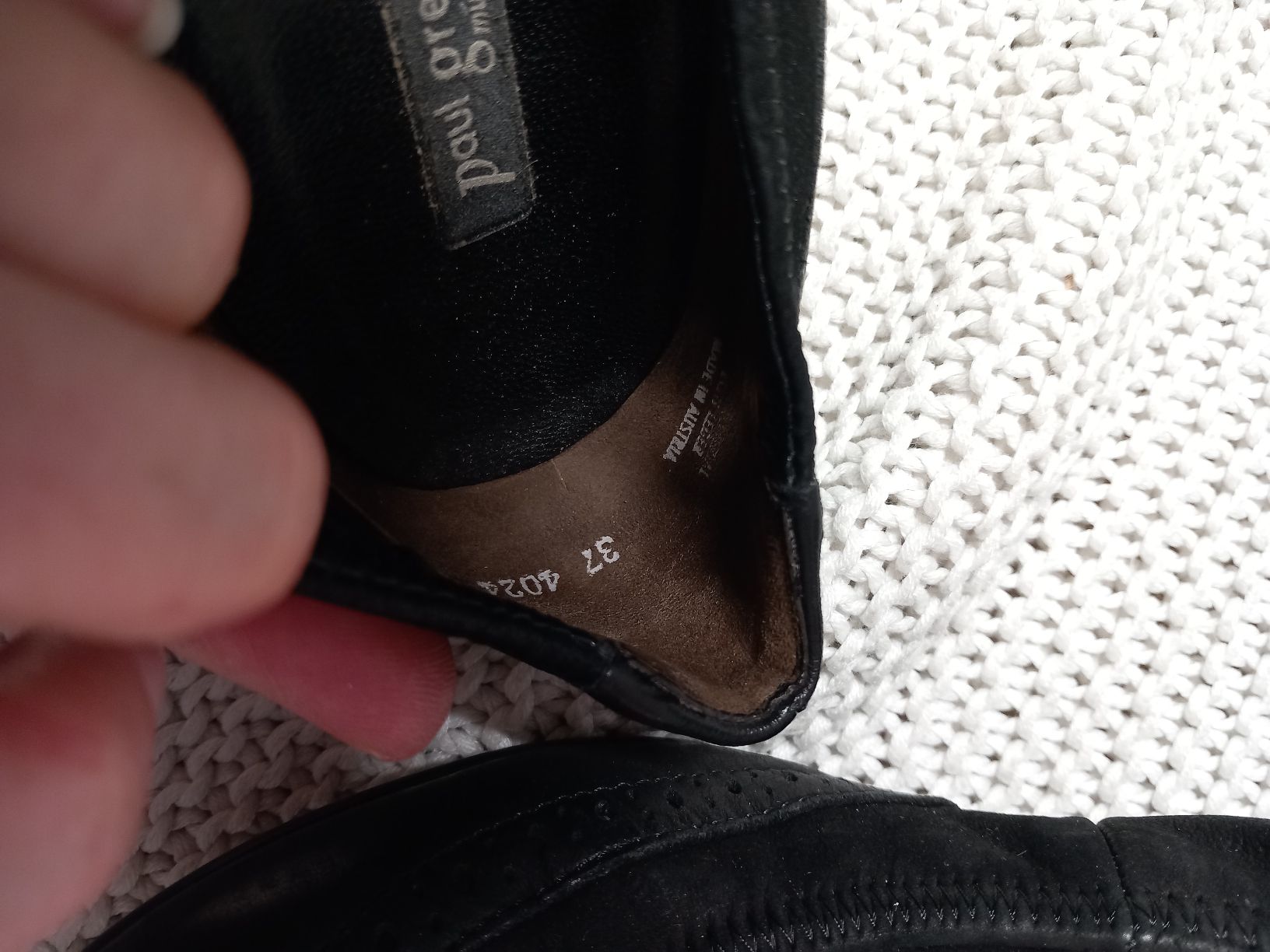 Paul Green Scarpe da donna: Lederpumps von Paul Green Gr.37 schwarz – Usato da Gwatt (Thun) venduto da umwelt-brocki 5