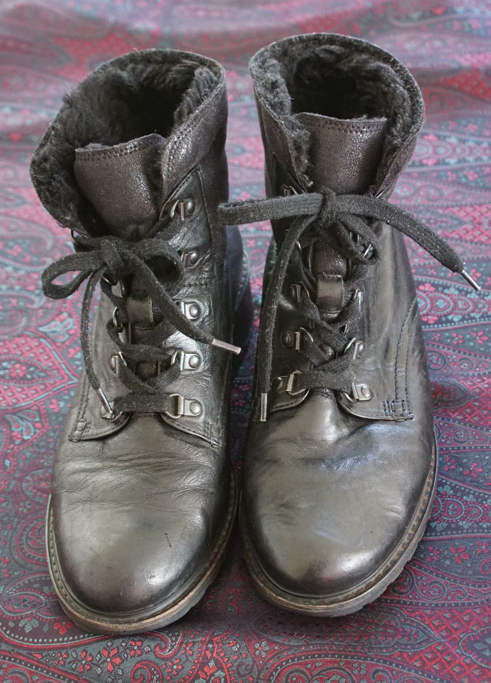 Gabor Scarpe da donna: Gabor Schnürstiefelette Winter Boot Gr. 8 / 42 – Usato da Zürich venduto da Mukumukus