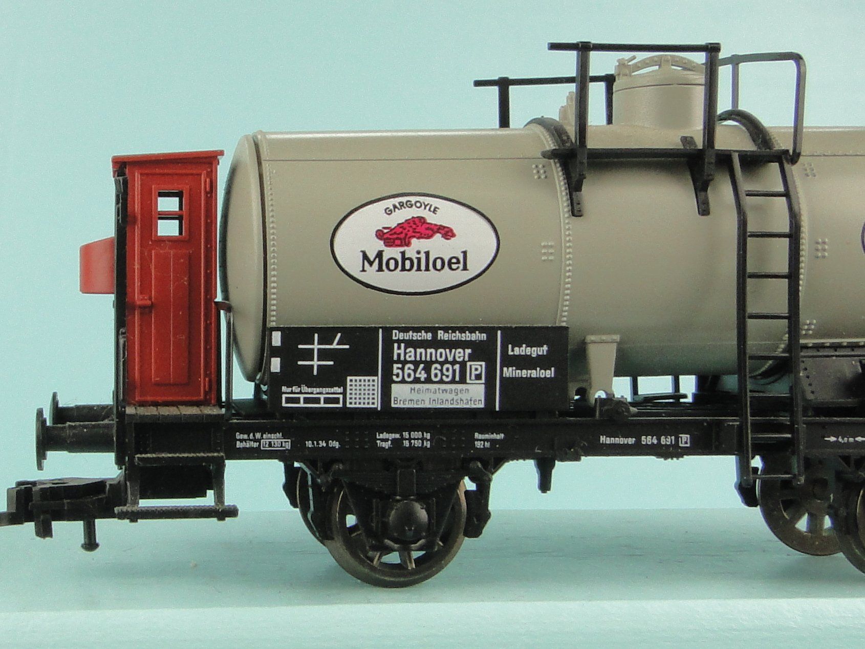 Fleischmann Modelleisenbahnen: Fleischmann 5430K Tankwagen Mobiloel – Gebraucht aus Bülach von cann11 2