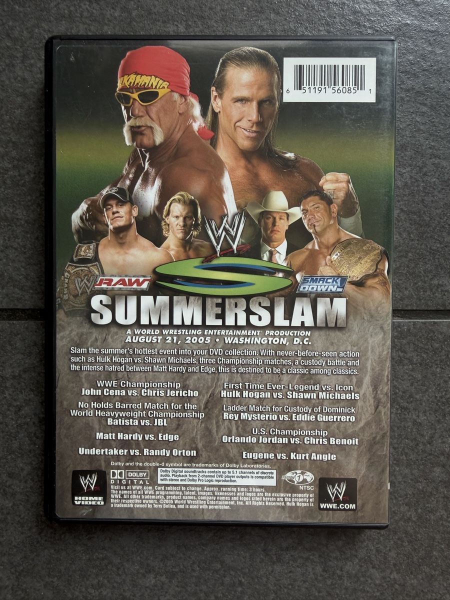 Tous les DVDs: WWE Summerslam 2005 DVD – D'occasion à Zürich par cENS0R 1
