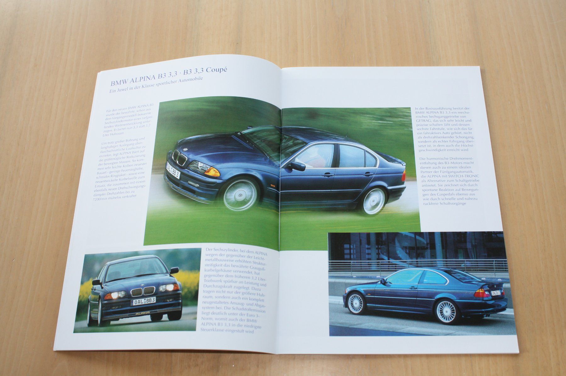 BMW Documenti: BMW Alpina Programm Prospekt 2000 – Usato da Wikon venduto da erwin400 2