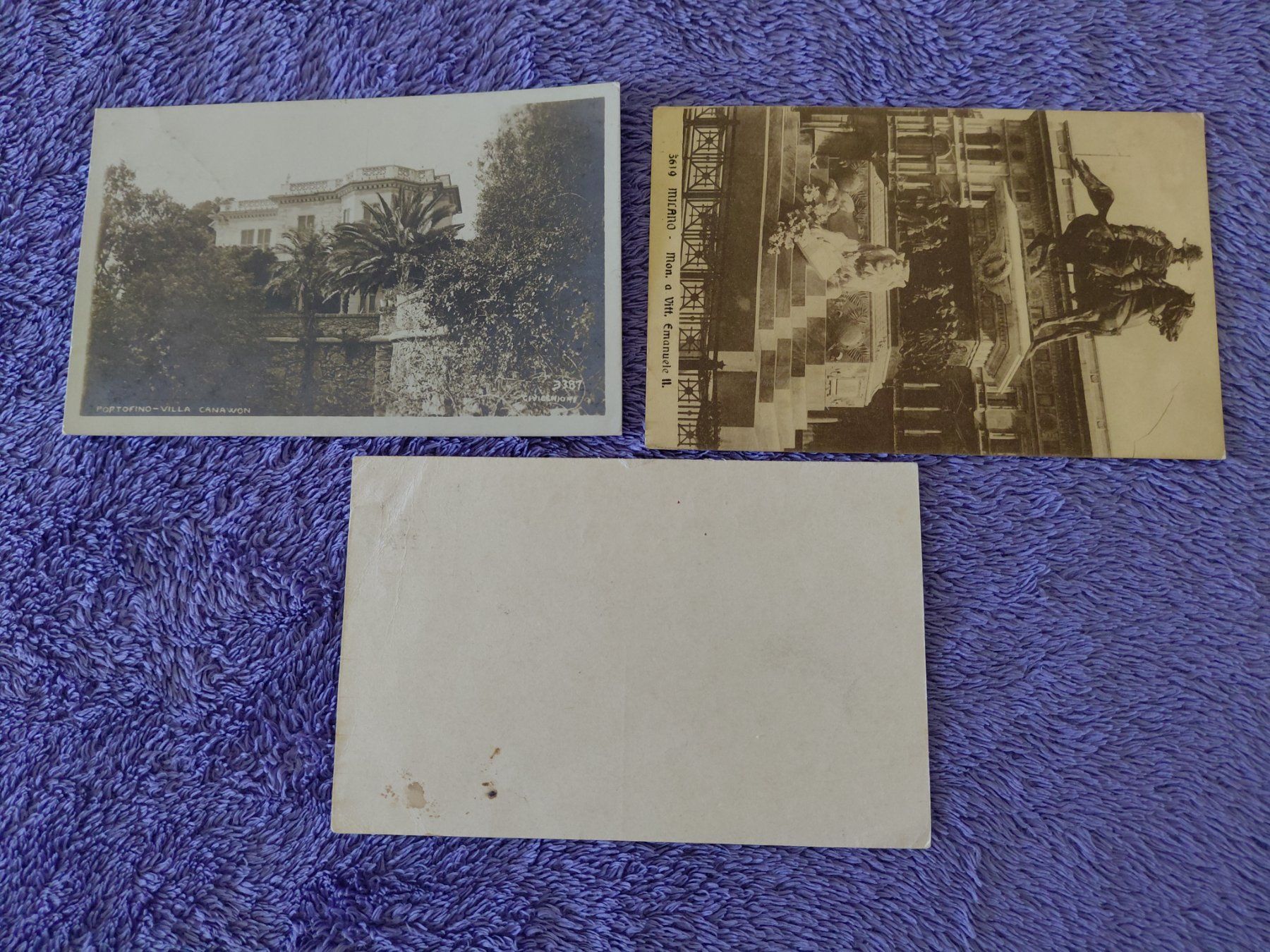 Cartoline postali: 3 Alte AK Italien – Usato da Horw venduto da Onurb008 1