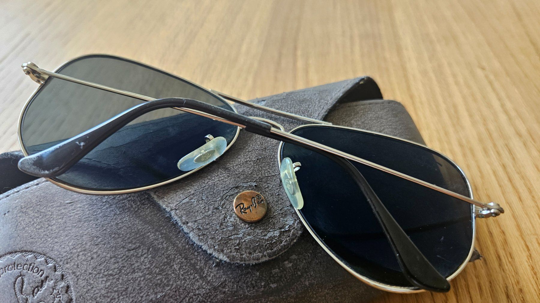 Ray-Ban Occhiali & Lenti: Ray Ban Aviator Classic Polarisiert – Usato da Biel-Benken BL venduto da Nadeto_85 2
