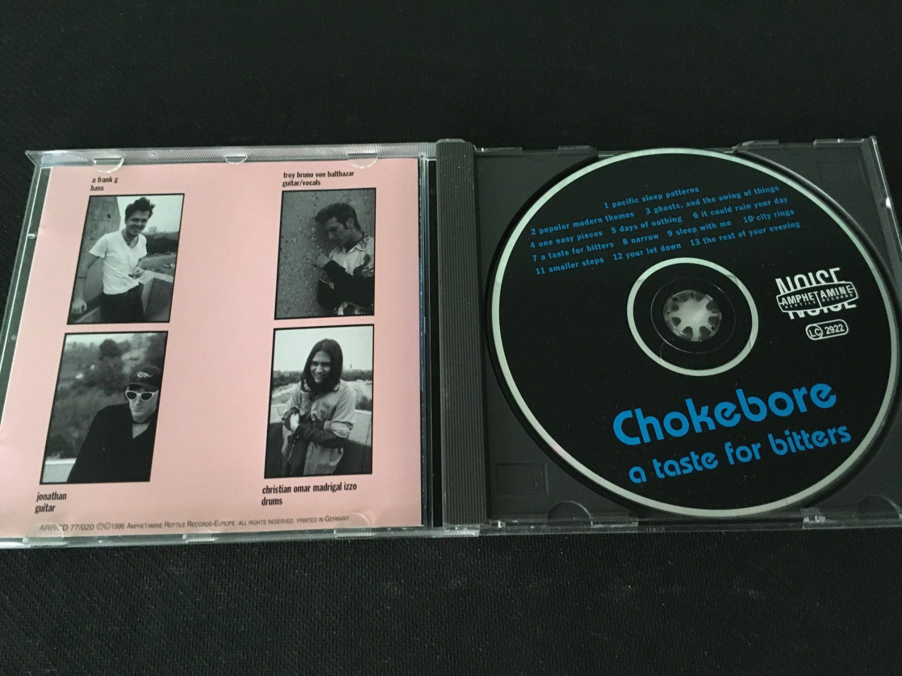 CDs: Chokebore - A taste for bitters  -CD- – D'occasion à St.Gallen par MedienJoe 1