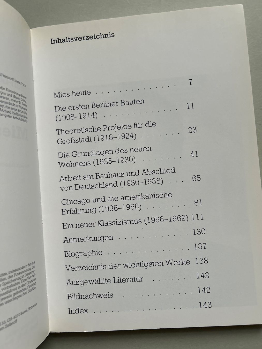 Bücher: Architekturbuch: Mies van der Rohe – Gebraucht aus Zürich von Coffeetable88 2