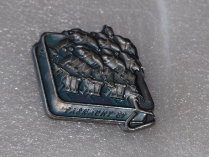 Placchette & Badge: 1x Basler Plakette Silber 1981 – Usato da Basel venduto da veralt