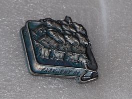 1x Basler Plakette Silber 1981