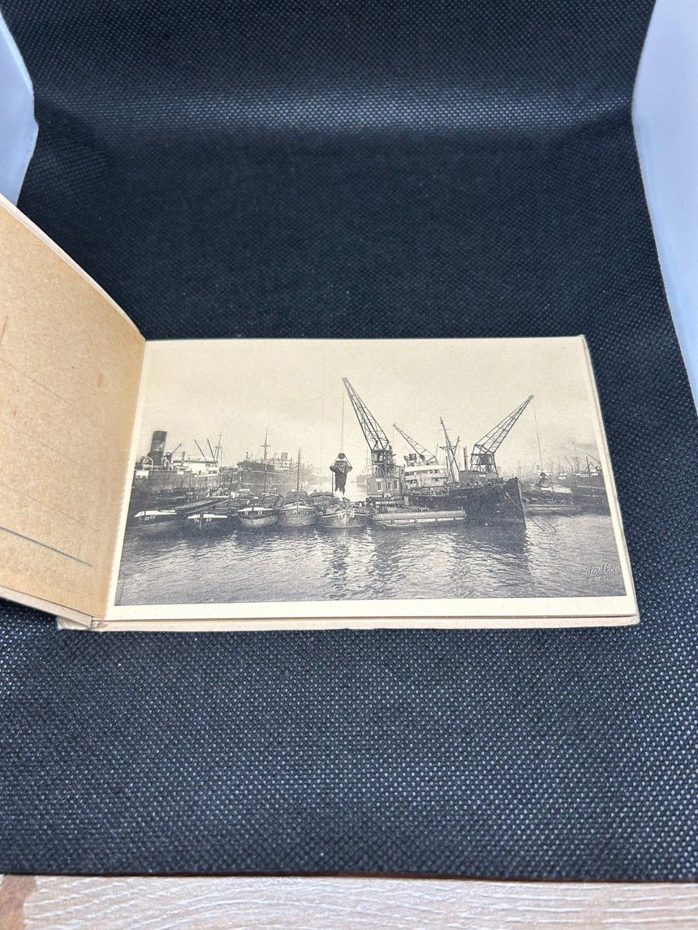 Cartoline postali: Vintage Poskarten Hafen Antwerp – Usato da Lausanne venduto da Weber1007 4