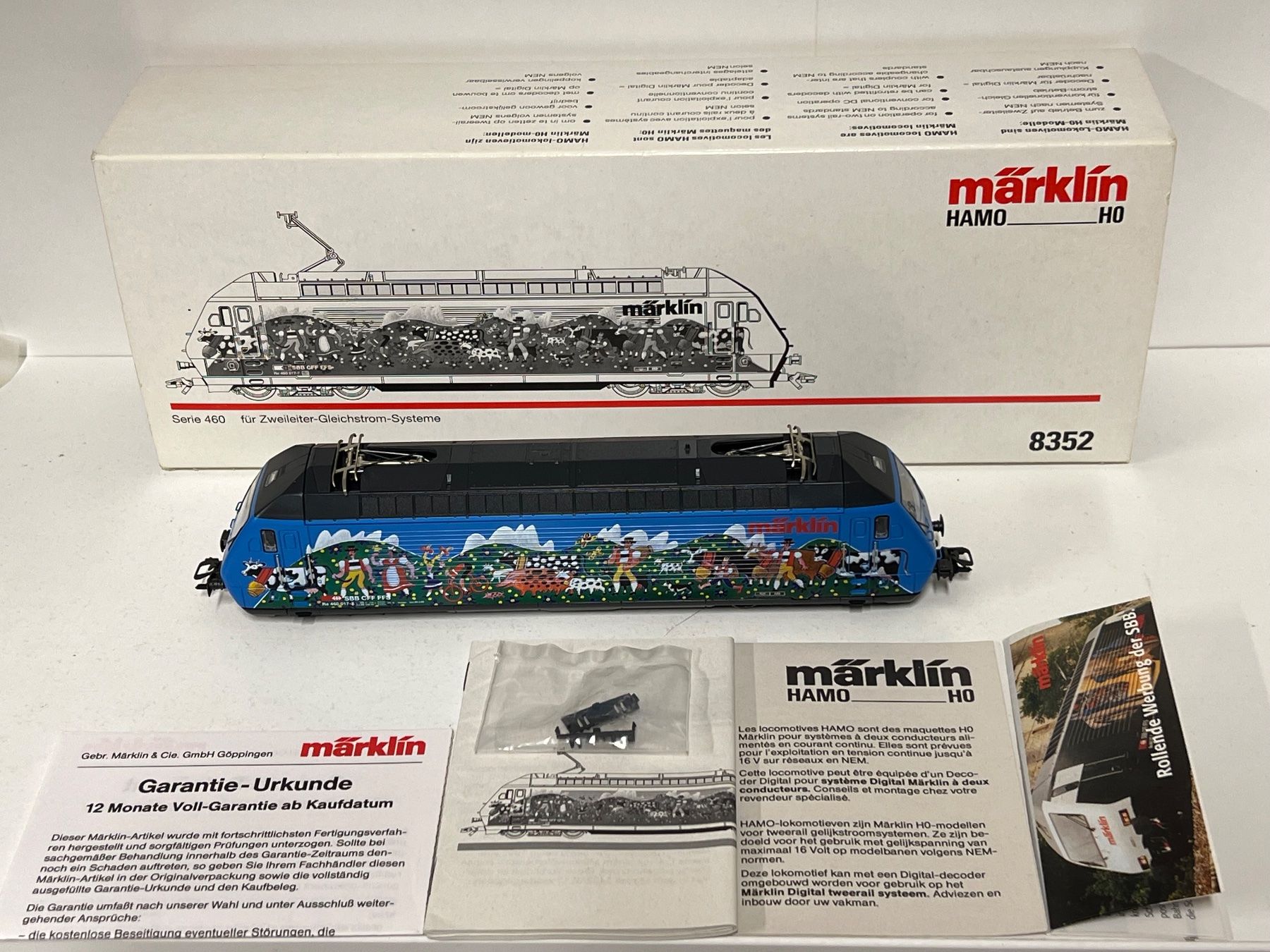 Märklin Modelleisenbahnen: Märklin 8352 HAMO Serie 460   H0 DC – Neu (gemäss Beschreibung) aus Neuenhof von ludovicco