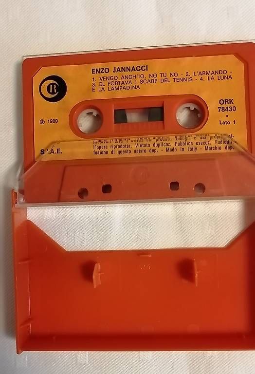 Musicassette: Enzo Jannacci MC – Usato da Novazzano venduto da malu36
