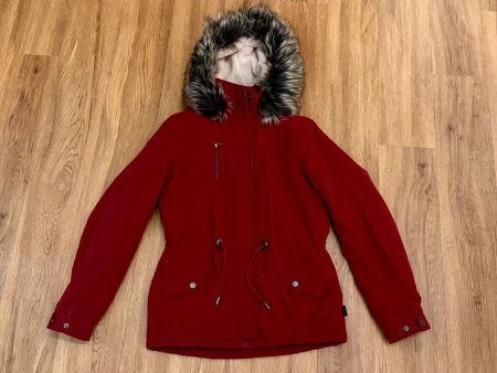 Bequeme Übergangsjacke von Only in Gr. XS bordeaux rot