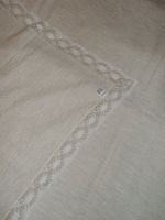 SCHÖNES TISCHTUCH LEINEN COTTON "AUSTRIA" 170 x 125 CM NEU