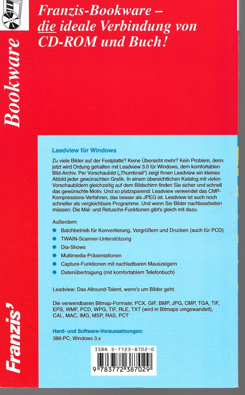 Libri: LeadView für Windows – Usato da Lausanne venduto da jag_sj6f 1