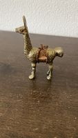 Vintage Messing Lama Figur – Kunsthandwerk aus Peru