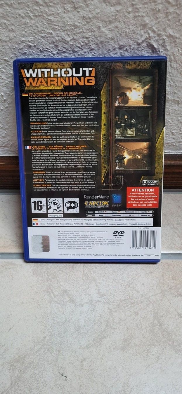 Sony Giochi: PS2 - Without Warning – Usato da Münsingen venduto da Heroism2010 1