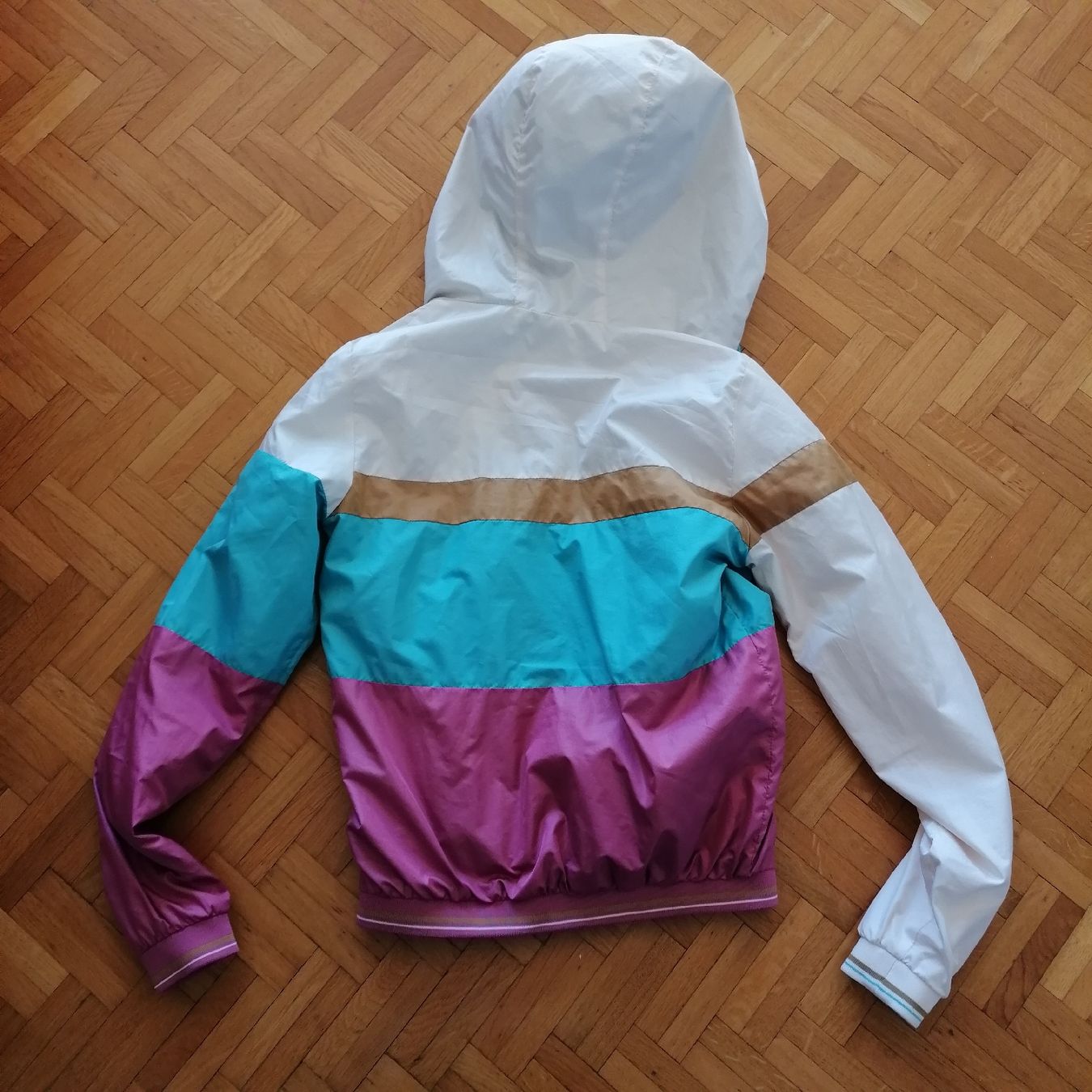 Pull&Bear Vestes: Veste coupe-vent multicolore Pull&Bear taille S – D'occasion à Le Mont-Pèlerin par dundun1 6