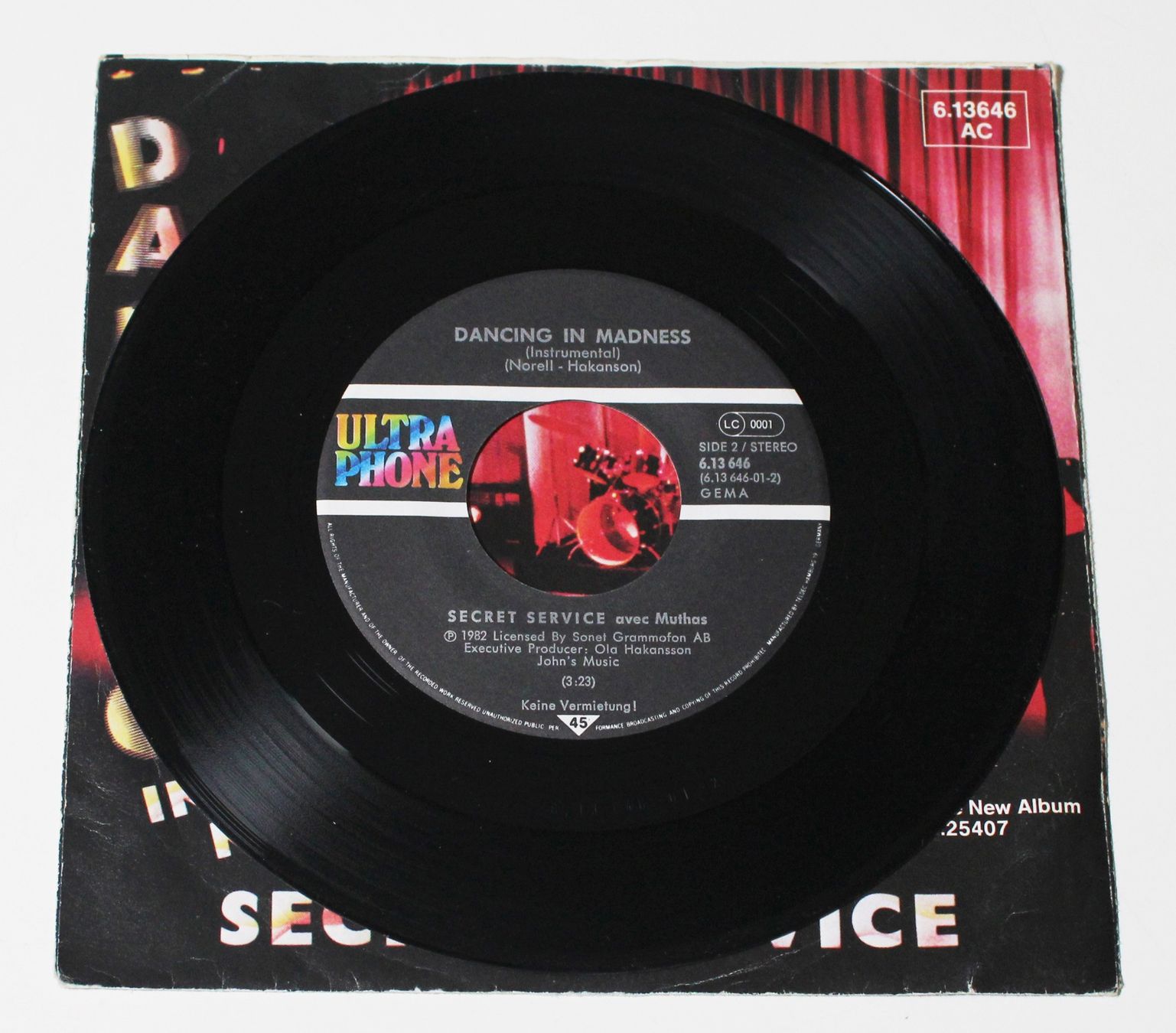 Dischi in vinile: 7" SECRET SERVICE - DANCING IN MADNESS 1982 – Usato da Brüttisellen venduto da Collector-Corner 3