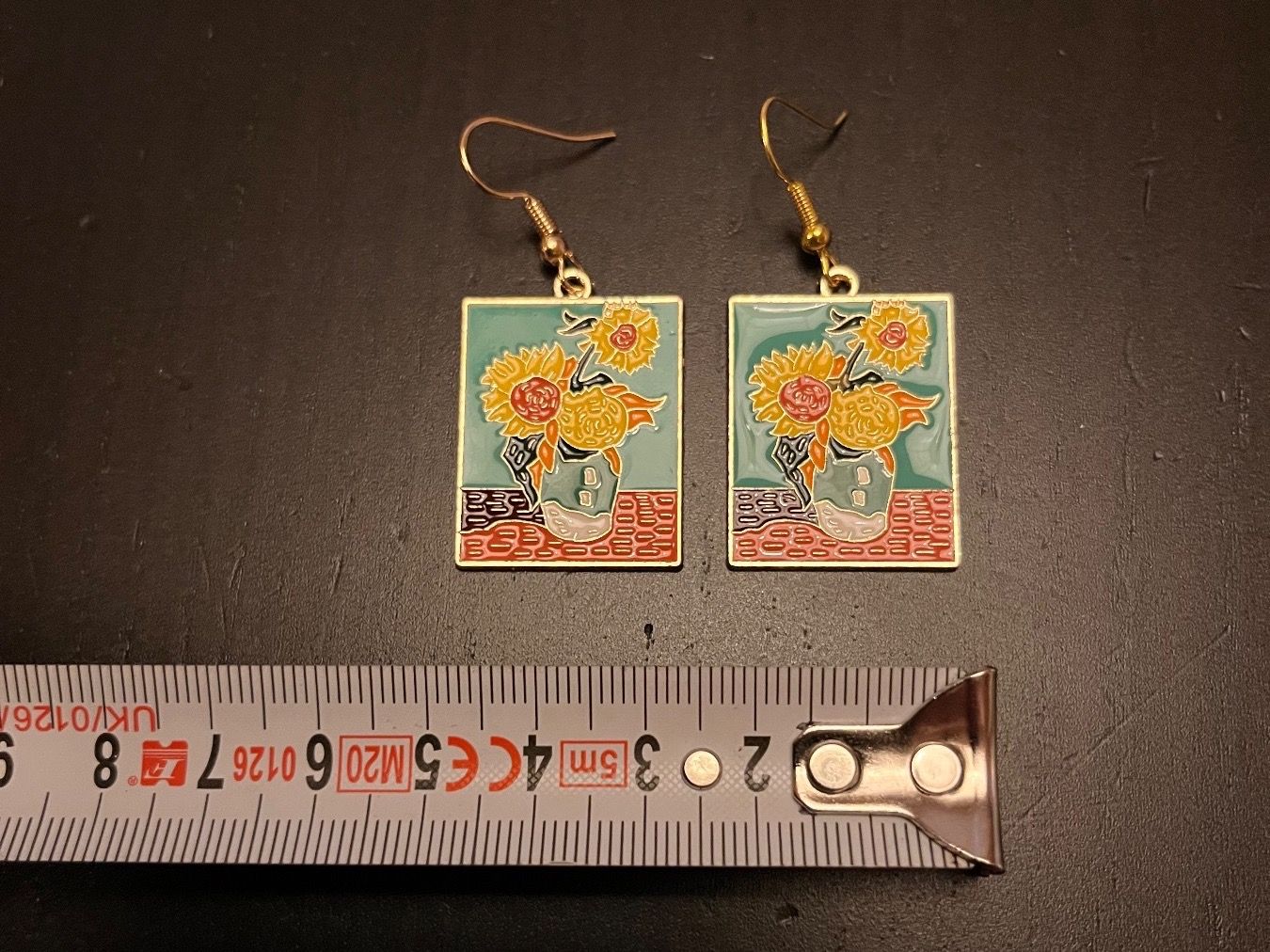 Ohrringe & -stecker: Ohrringe Sonnenblumen – Neu (gemäss Beschreibung) aus Gams von Mariawicca 1
