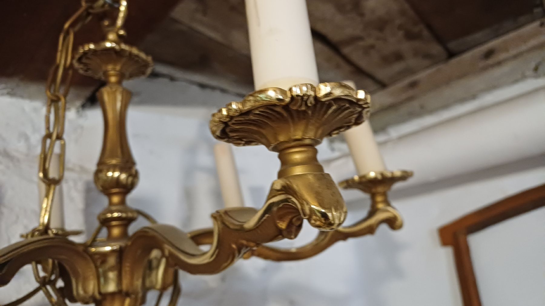 Lampadari & plafoniere: Schöner Messing Leuchter – Usato da Flawil venduto da Pinkmalibu 2