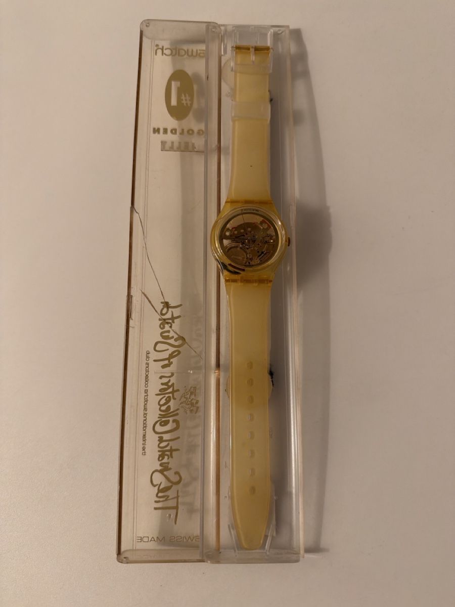 Swatch Orologi: Swatch Golden Jelly, vintage – Usato da Lausanne venduto da Pascal9999