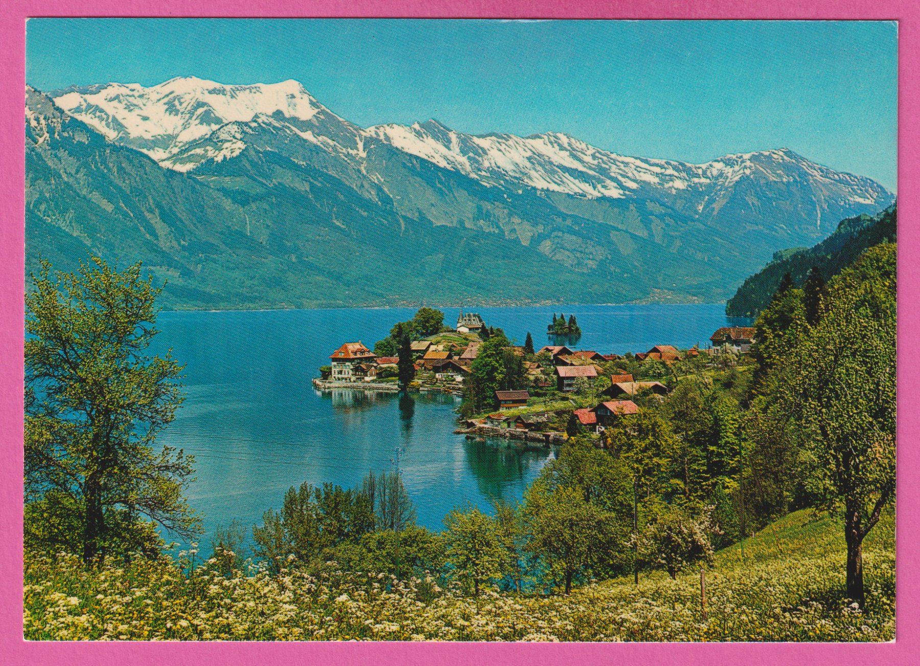 Cartoline postali: Iseltwald 1979 am Brienzersee – Usato da Einsiedeln venduto da dillie