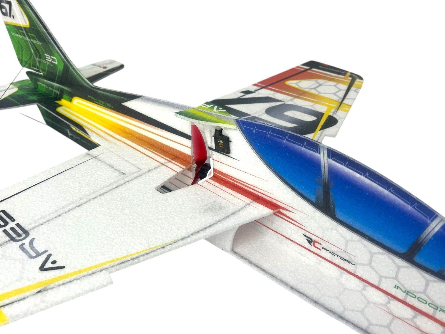 Modellismo RC: ARES Indoor - green - Spw 870mm - EPP Kit – Nuovo e nell'imballaggio originale da Entlebuch venduto da Hebu 2