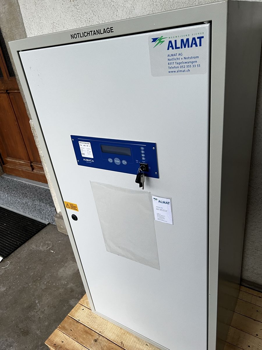 Wechselrichter: Notlichtanlage ASG 500 X – Gebraucht aus Rothrist von Gleitig