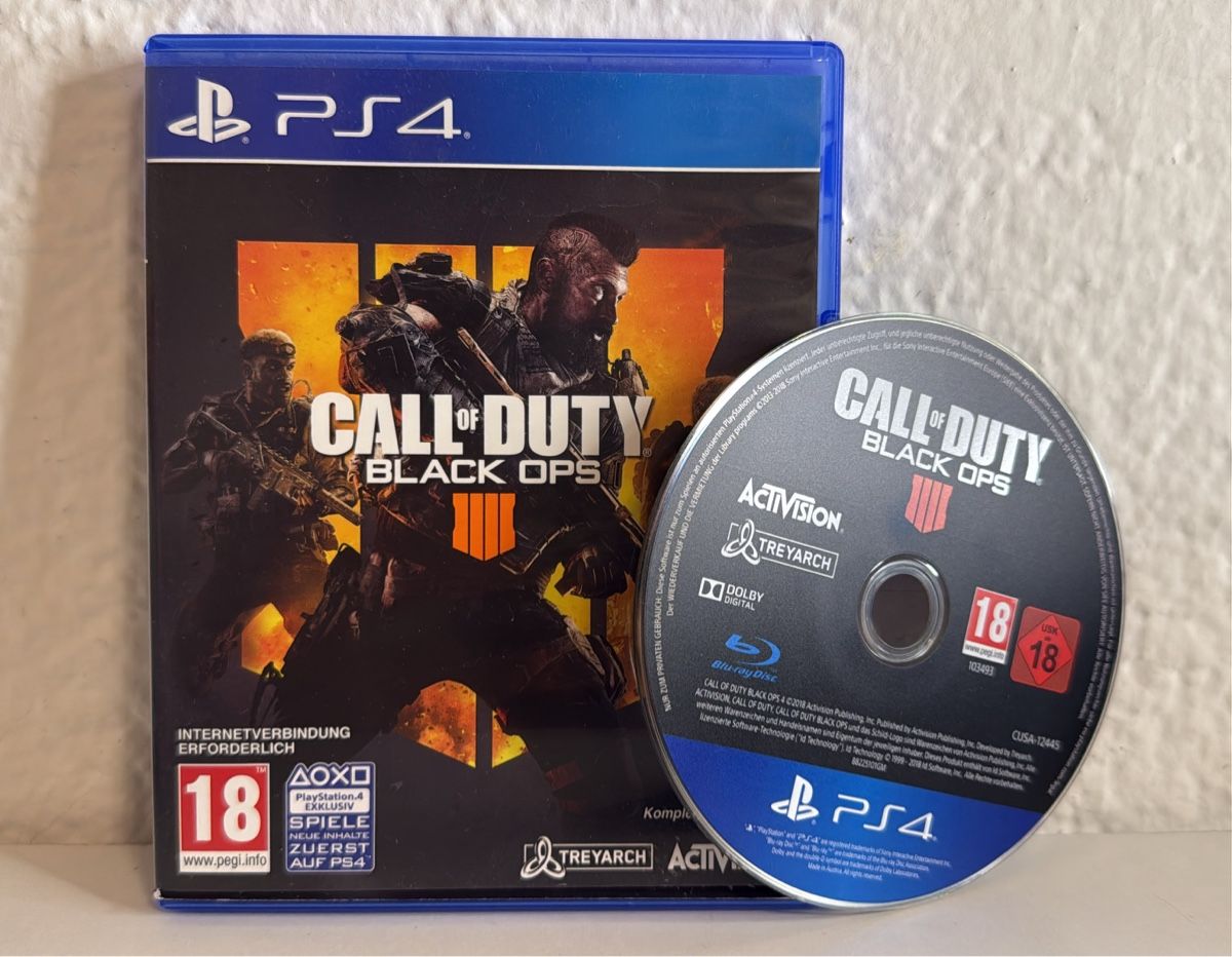 Sony Spiele: Call of Duty Black Ops 4 PS4/PS5 Game – Gebraucht aus Ehrendingen von bubulence