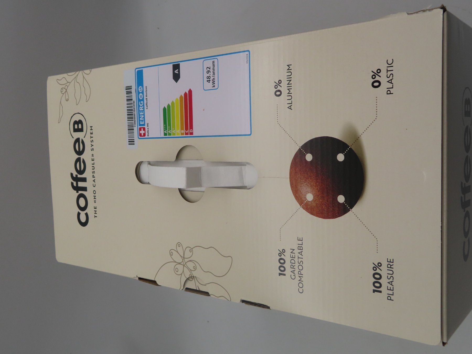 Coffee B Kaffeemaschinen & Espressomaschinen: CoffeeB Horizon Kaffeemaschine – Gebraucht aus Reinach BL von WBZ-Flohmarkt 6