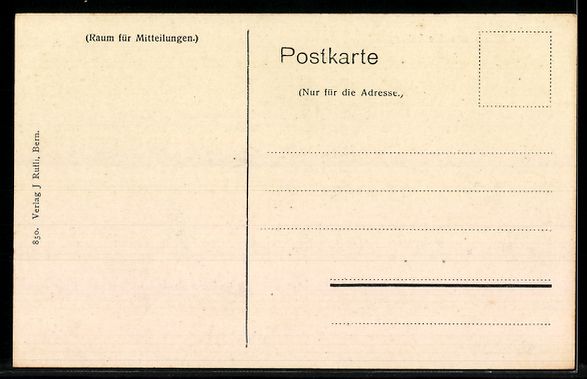 Ansichtskarten: AK Steffisburg, Ortsansicht mit Kirche – Gebraucht aus Berlin von bartko-reher 1